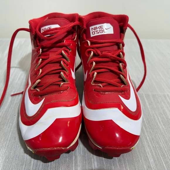 Nike Huarache High Top Baseball Cleats - Picture 3 of 7